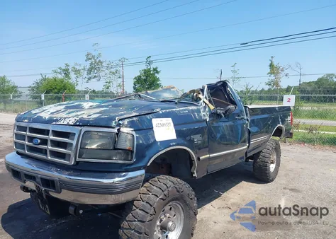 1996 Ford F250 из США, поврежденный, VIN 2FTHF26F3TCA56018